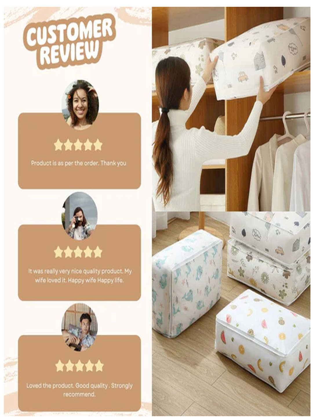 Home Dustproof Storage Bag - Image 7